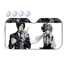 Load image into Gallery viewer, Anime Black Butler Car Sunshade
