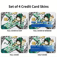 Load image into Gallery viewer, Anime Black Butler Credit Card Skins (4-in-1 Pack)
