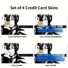 Load image into Gallery viewer, Anime Black Butler Credit Card Skins (4-in-1 Pack)
