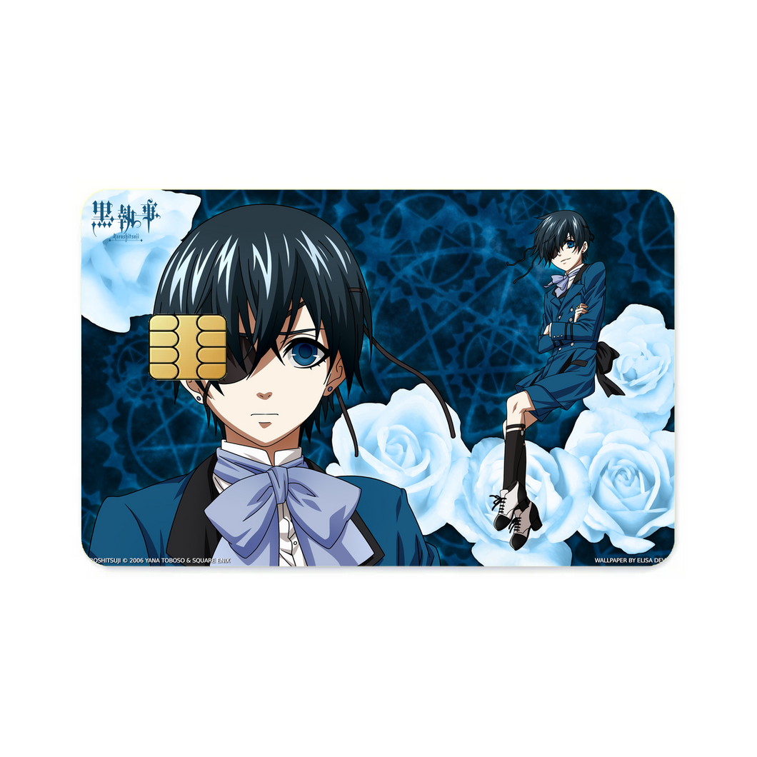 Anime Black Butler  Credit Card Skins (4-in-1 Pack)
