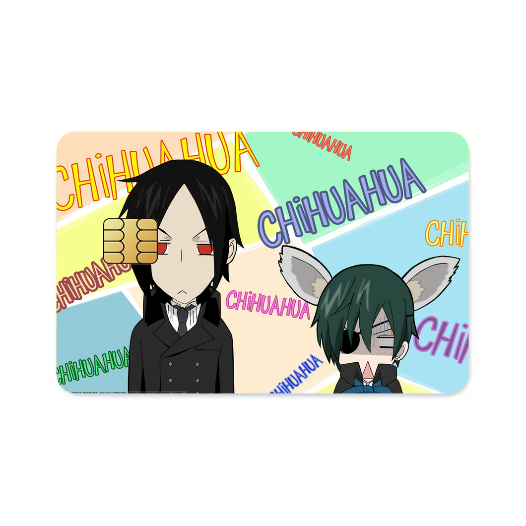 Anime Black Butler Credit Card Skins (4-in-1 Pack)