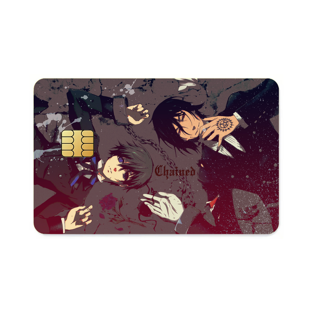 Anime Black Butler Credit Card Skins (4-in-1 Pack)