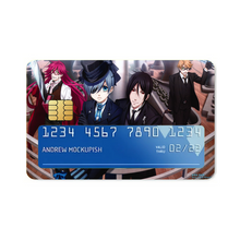Load image into Gallery viewer, Anime Black Butler Credit Card Skins (4-in-1 Pack)
