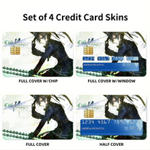 Load image into Gallery viewer, Anime Black Butlerr Credit Card Skins (4-in-1 Pack)
