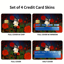 Load image into Gallery viewer, Anime Black Butlerr Credit Card Skins (4-in-1 Pack)
