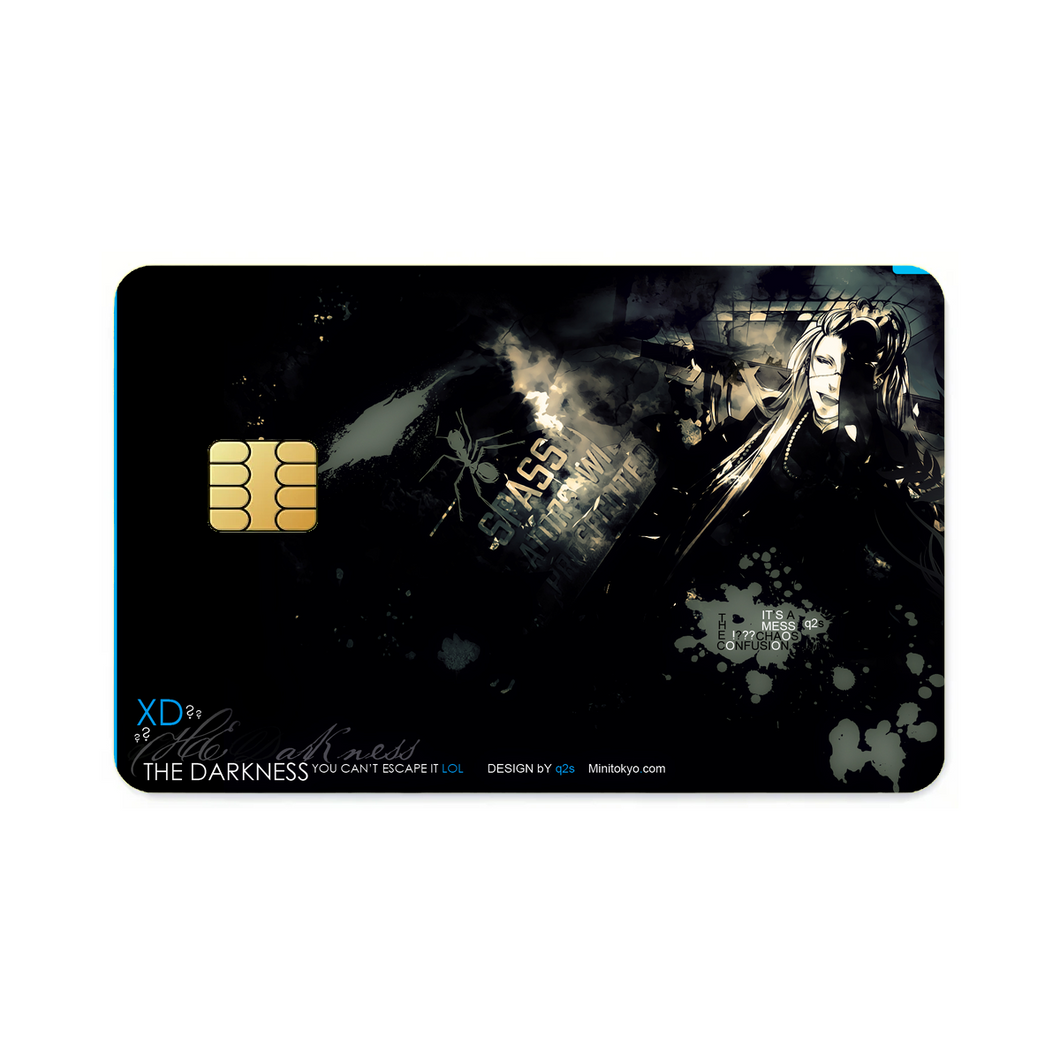 Anime Black Butlerr Credit Card Skins (4-in-1 Pack)