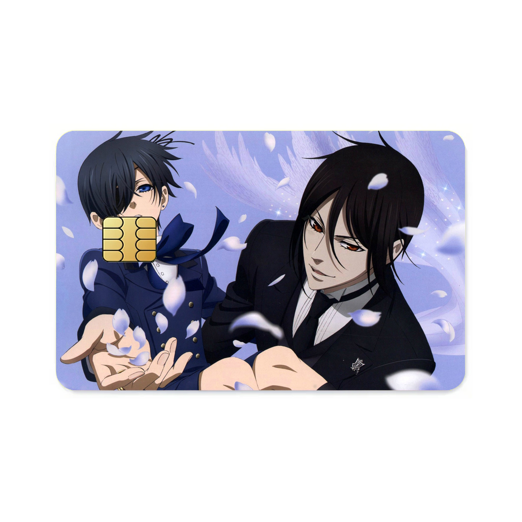 Anime Black Butlerr Credit Card Skins (4-in-1 Pack)