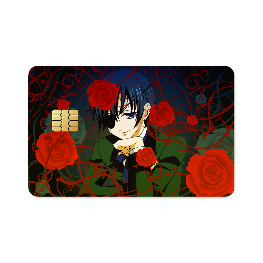 Anime Black Butlerr Credit Card Skins (4-in-1 Pack)