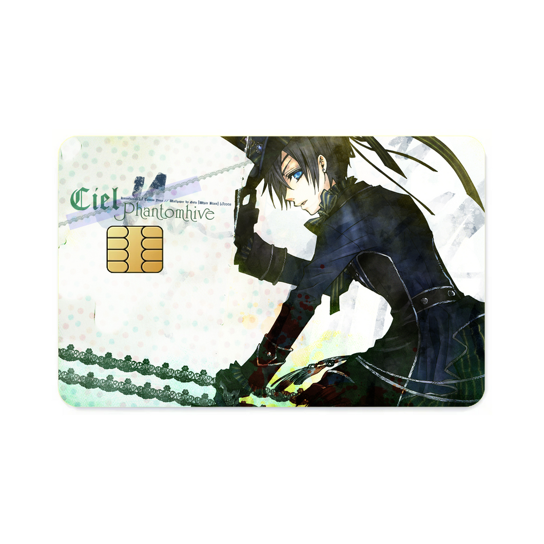 Anime Black Butlerr Credit Card Skins (4-in-1 Pack)