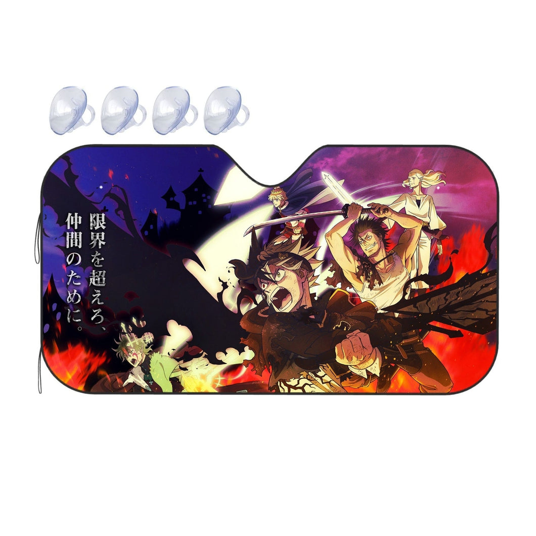 Anime Black Clover  Car Sunshade