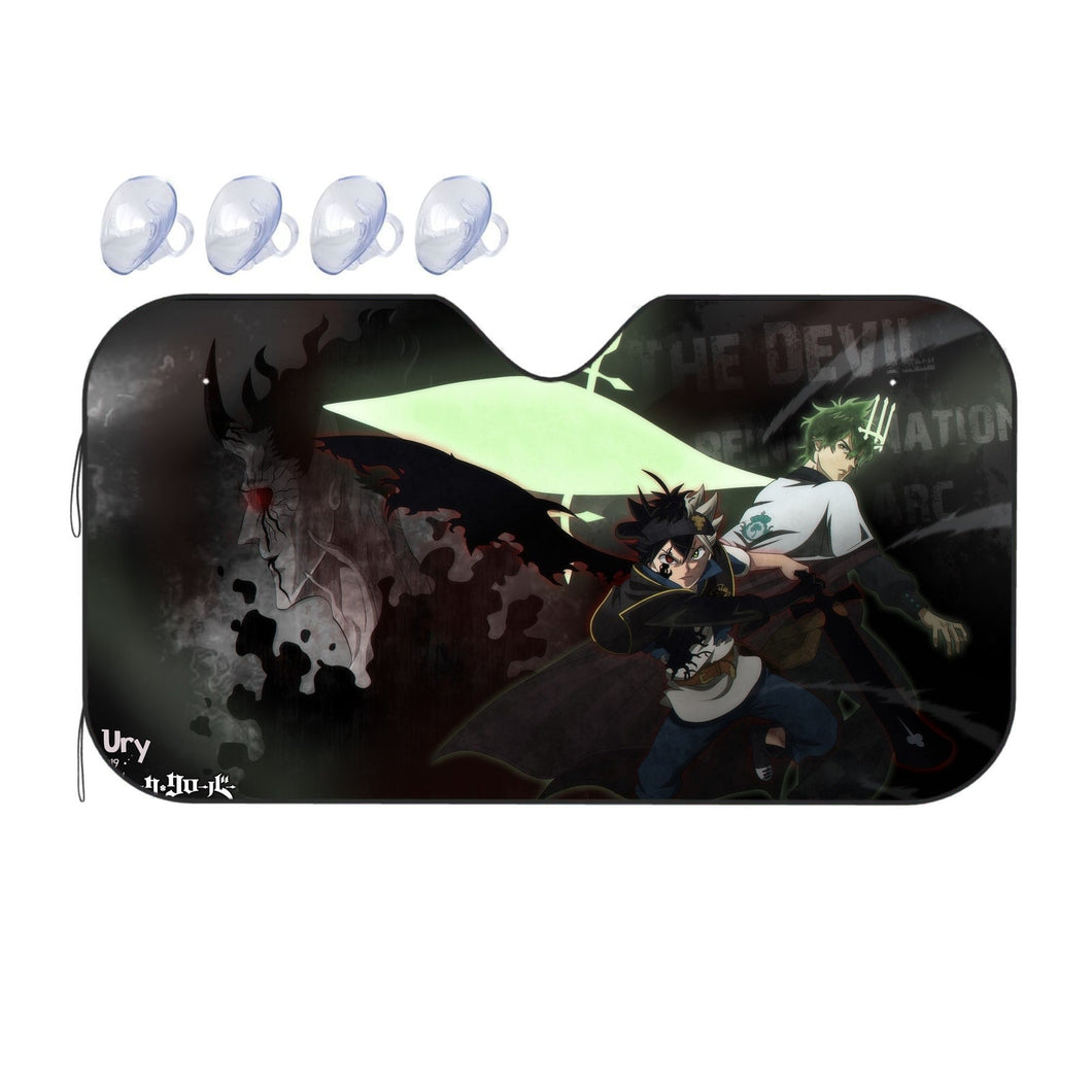Anime Black Clover  Car Sunshade
