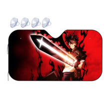 Load image into Gallery viewer, Anime Black Clover Car Sunshade
