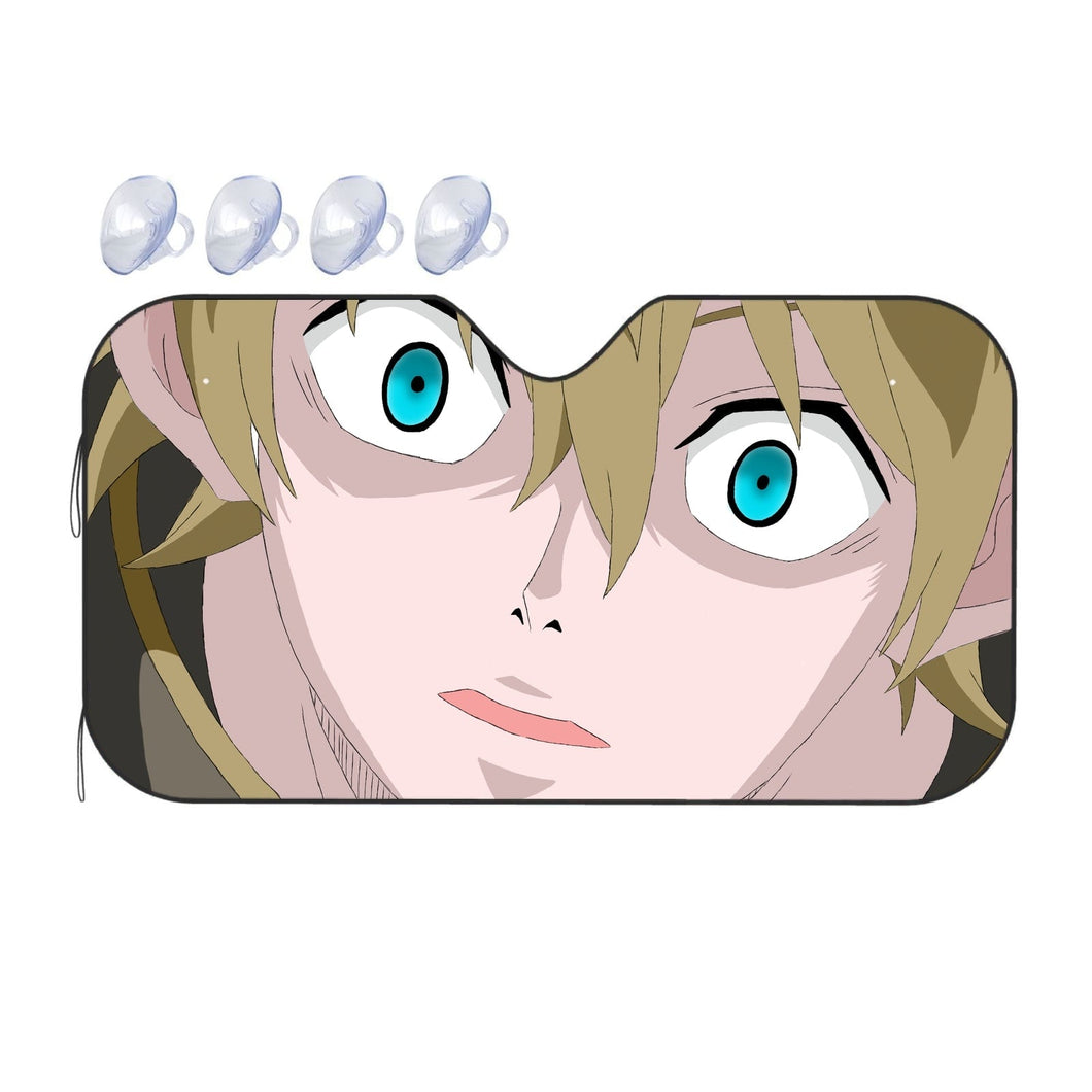 Anime Black Clover Car Sunshade