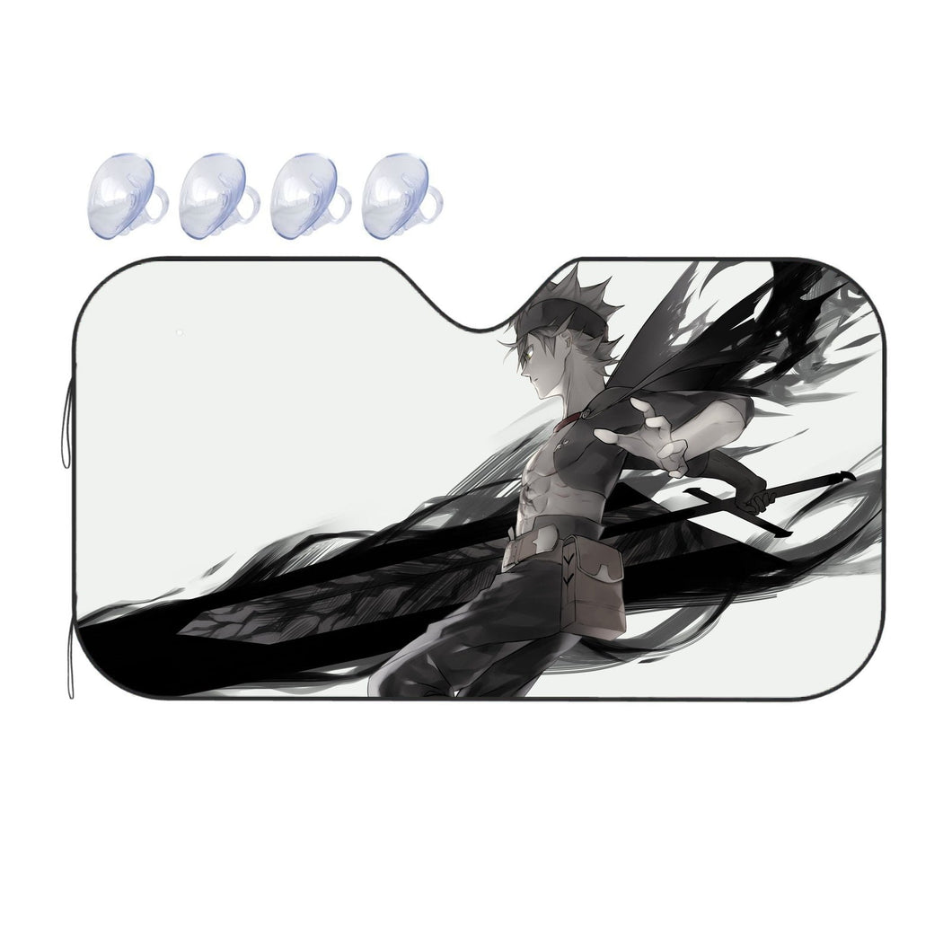 Anime Black Clover Car Sunshade