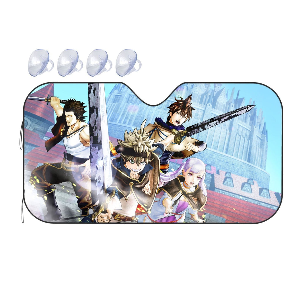 Anime Black Clover  Car Sunshade