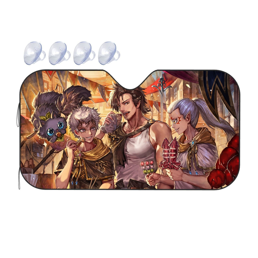Anime Black Clover  Car Sunshade