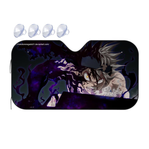 Black Clover Car Sunshades