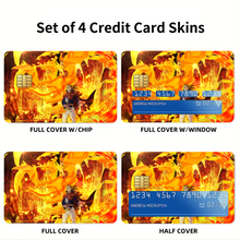 Load image into Gallery viewer, Anime Black Clover  Credit Card Skins (4-in-1 Pack)
