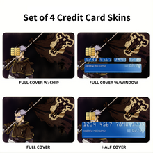 Load image into Gallery viewer, Anime Black Clover  Credit Card Skins (4-in-1 Pack)
