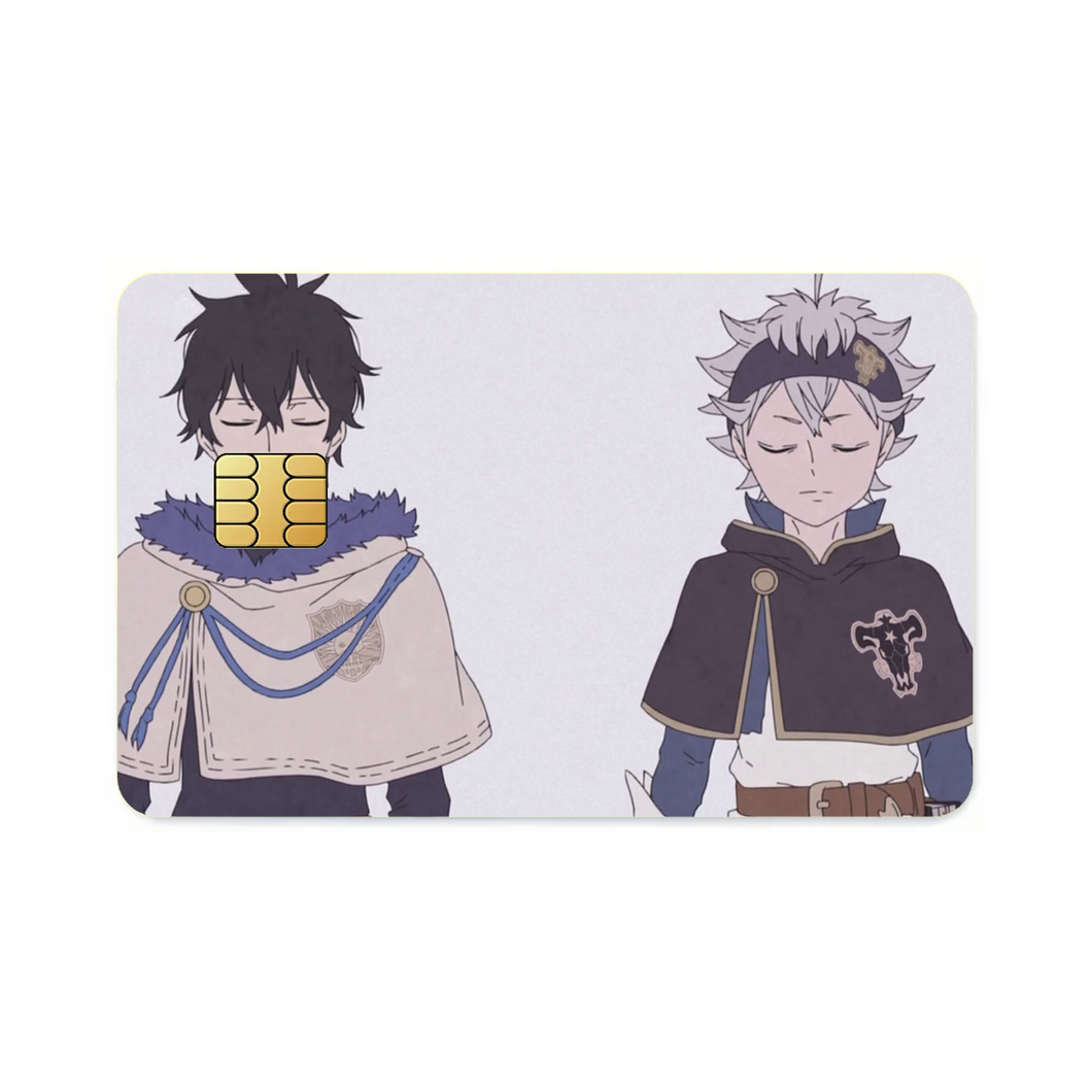 Anime Black Clover  Credit Card Skins (4-in-1 Pack)