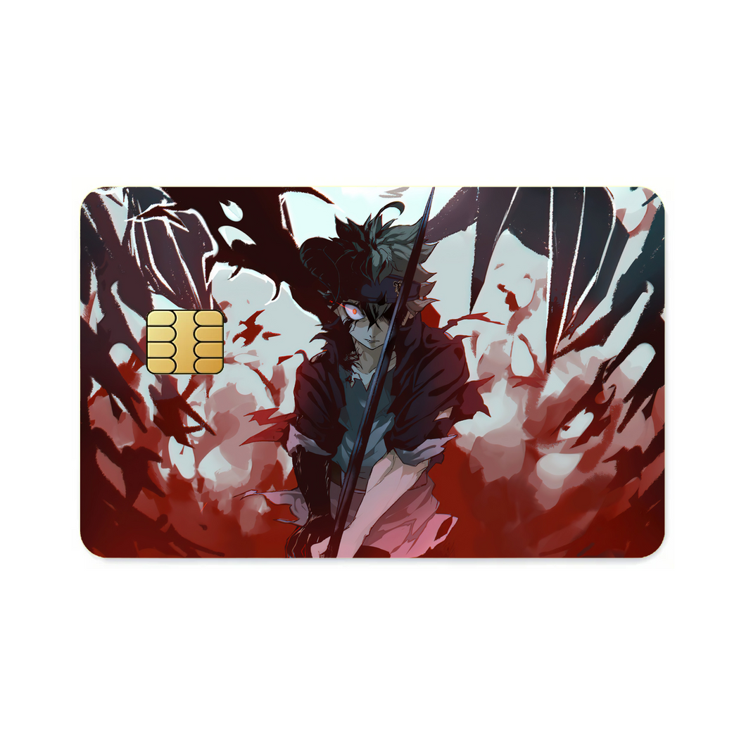 Anime Black Clover Credit Card Skins (4-in-1 Pack)