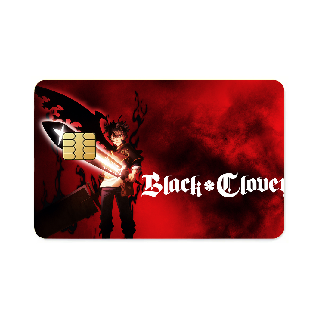 Anime Black Clover  Credit Card Skins (4-in-1 Pack)