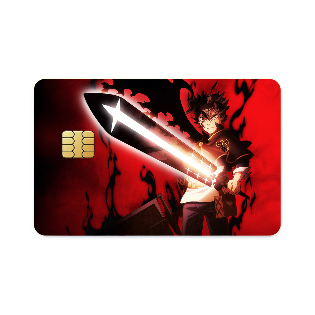Anime Black Clover Credit Card Skins (4-in-1 Pack)
