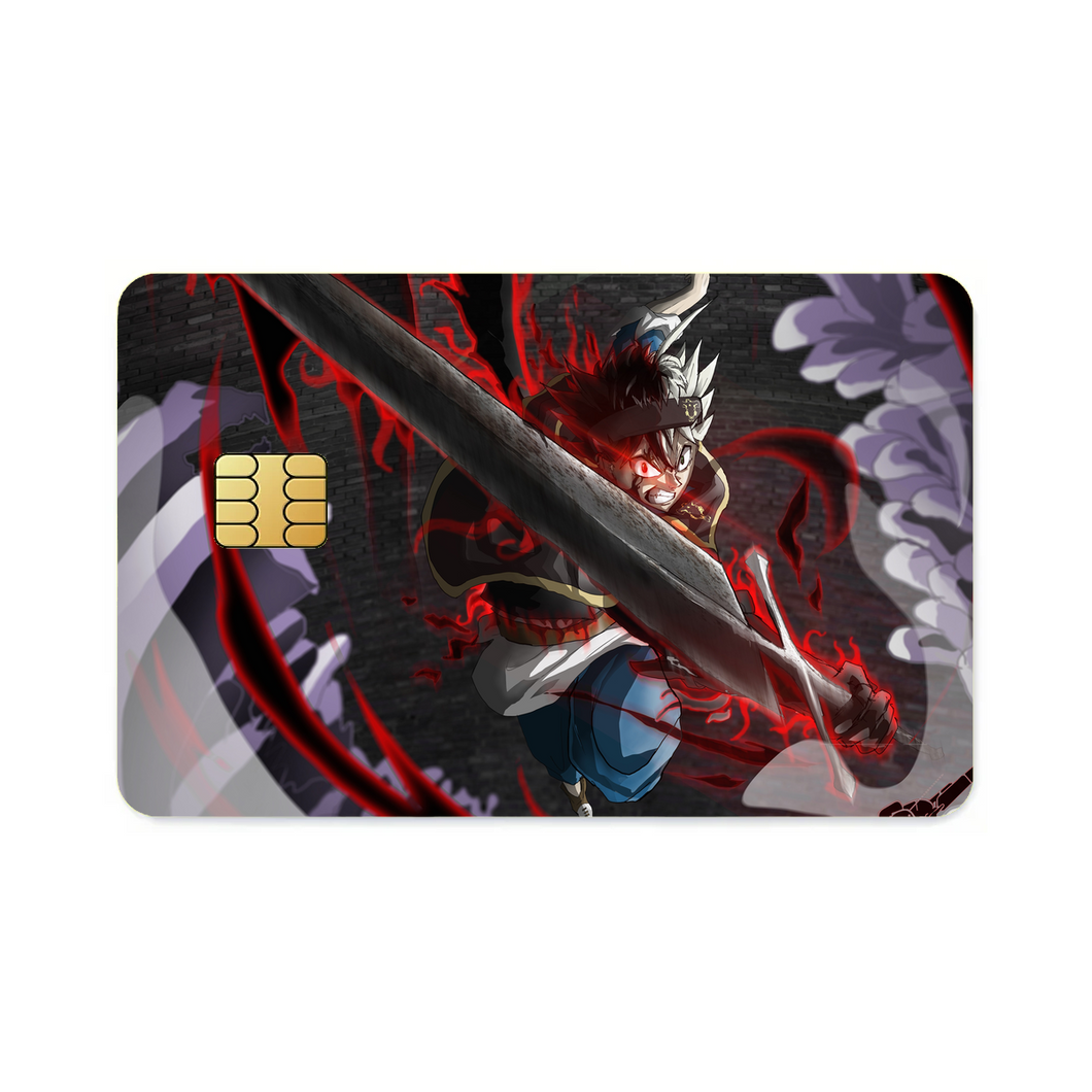 Anime Black Clover Credit Card Skins (4-in-1 Pack)