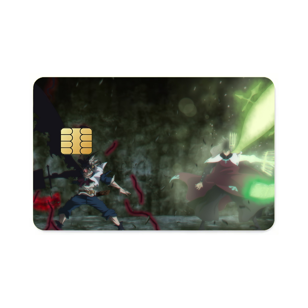 Anime Black Clover  Credit Card Skins (4-in-1 Pack)