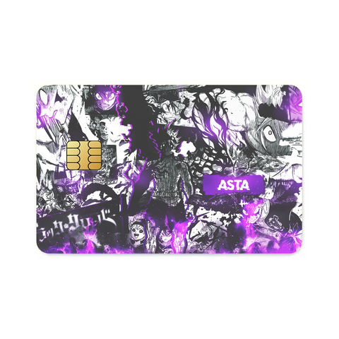 Black Clover Credit Card Skins