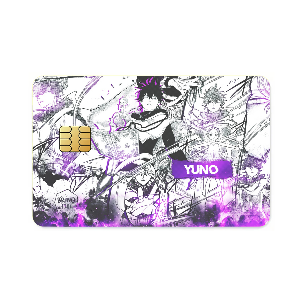 Anime Black Clover  Credit Card Skins (4-in-1 Pack)