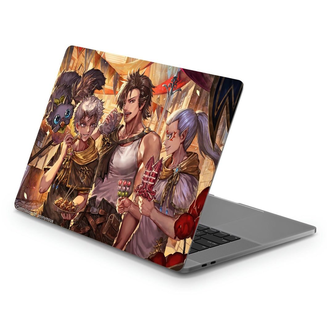 Anime Black Clover  Macbook Skin