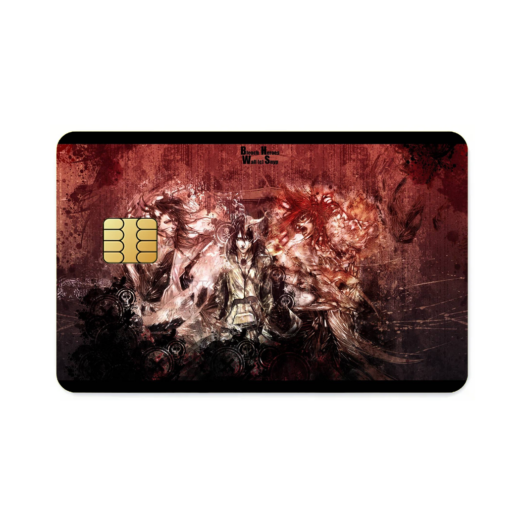 Anime Bleach Credit Card Skins (4-in-1 Pack)