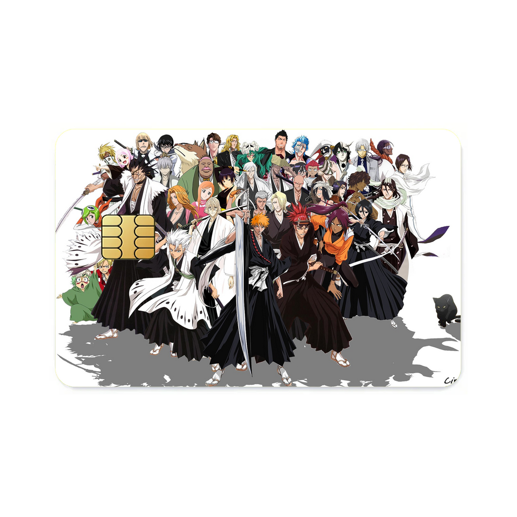 Anime Bleach Credit Card Skins (4-in-1 Pack)