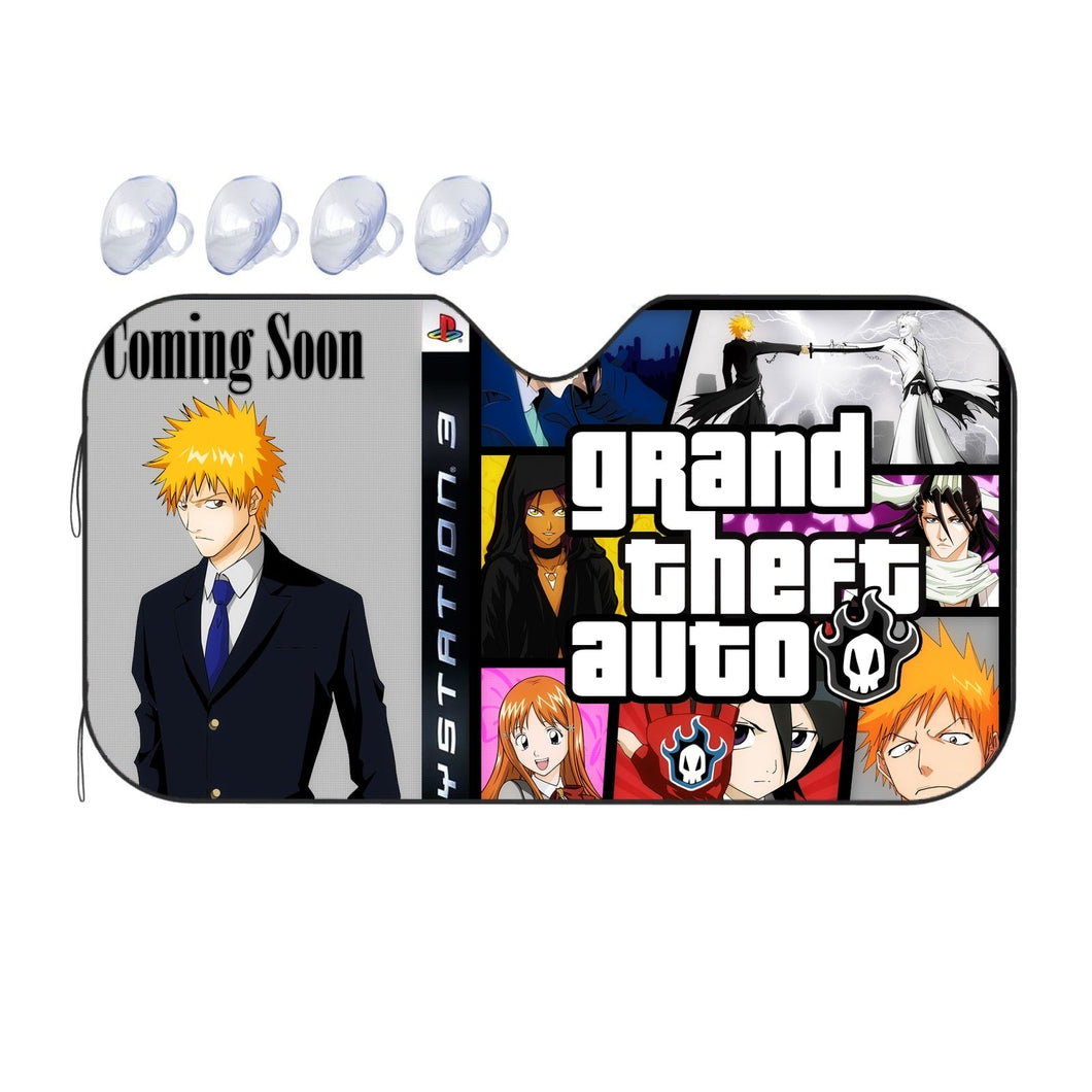Anime Bleachr Car Sunshade