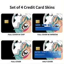 Load image into Gallery viewer, Anime Bleachr Credit Card Skins (4-in-1 Pack)
