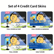 Load image into Gallery viewer, Anime Bleachr Credit Card Skins (4-in-1 Pack)
