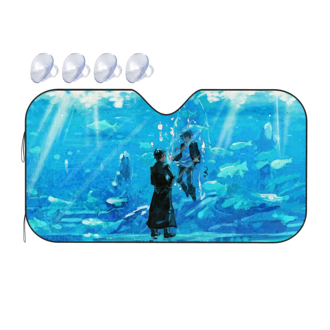Anime Blue Exorcist Car Sunshade
