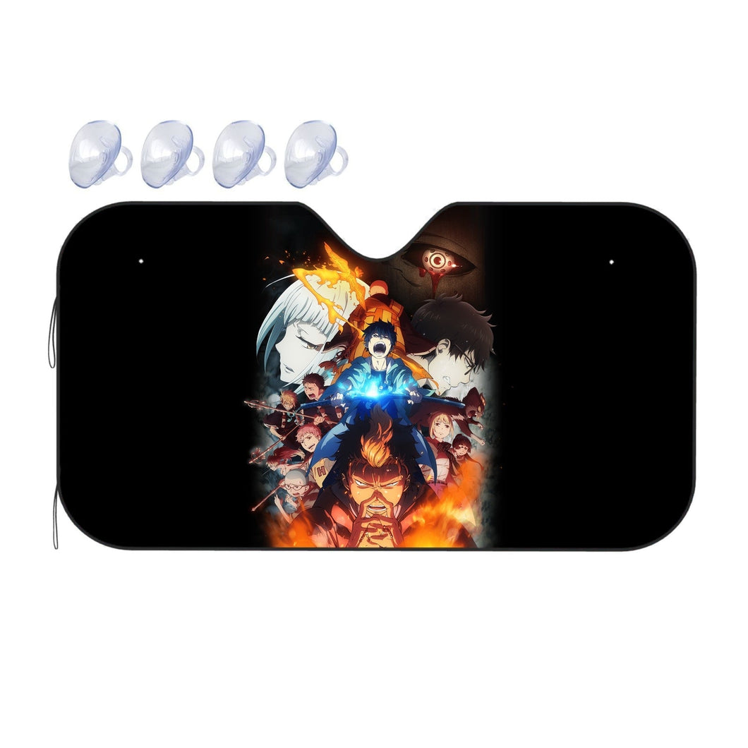 Anime Blue Exorcist Car Sunshade
