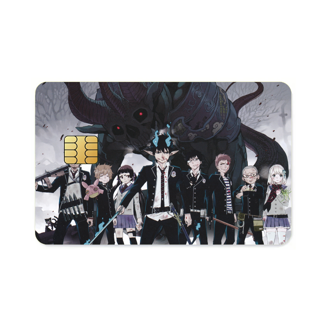 Anime Blue Exorcist Credit Card Skins (4-in-1 Pack)