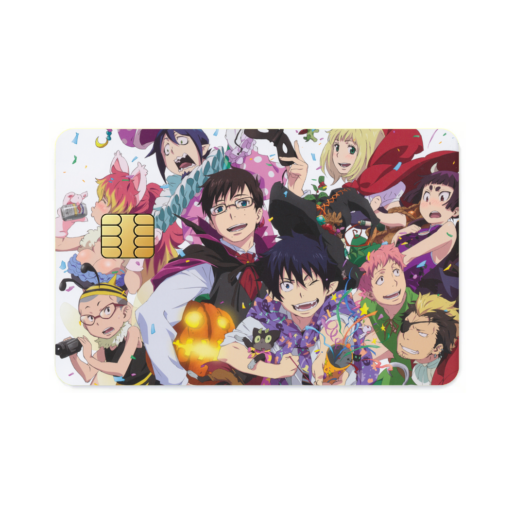 Anime Blue Exorcist Credit Card Skins (4-in-1 Pack)
