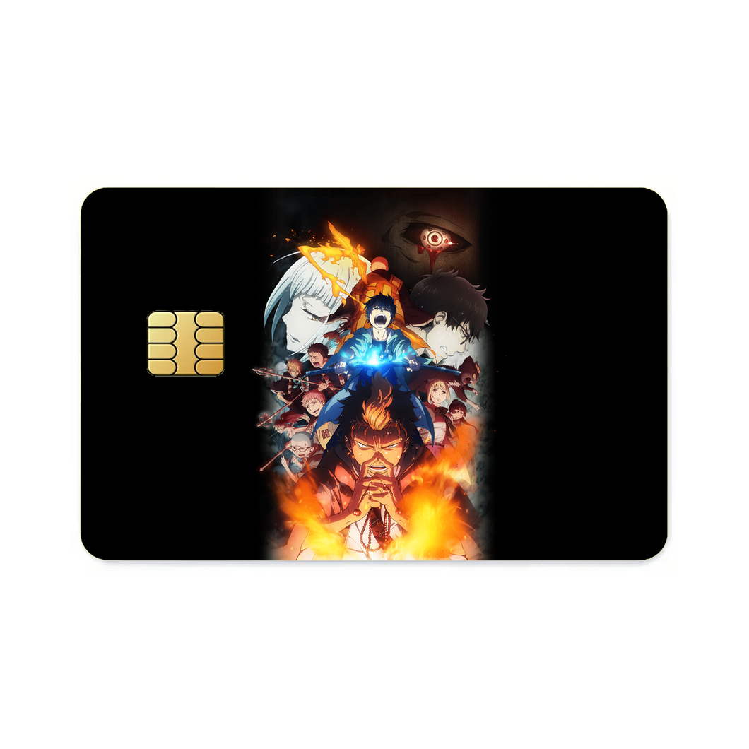 Anime Blue Exorcist Credit Card Skins (4-in-1 Pack)