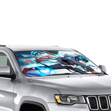 Load image into Gallery viewer, Anime Blue Exorcistr Car Sunshade
