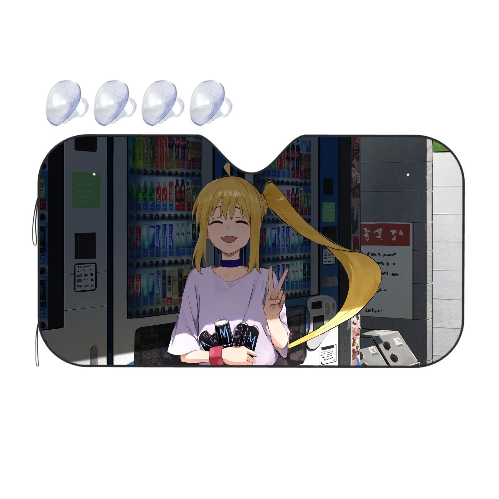 Anime Bocchi the Rock Car Sunshade