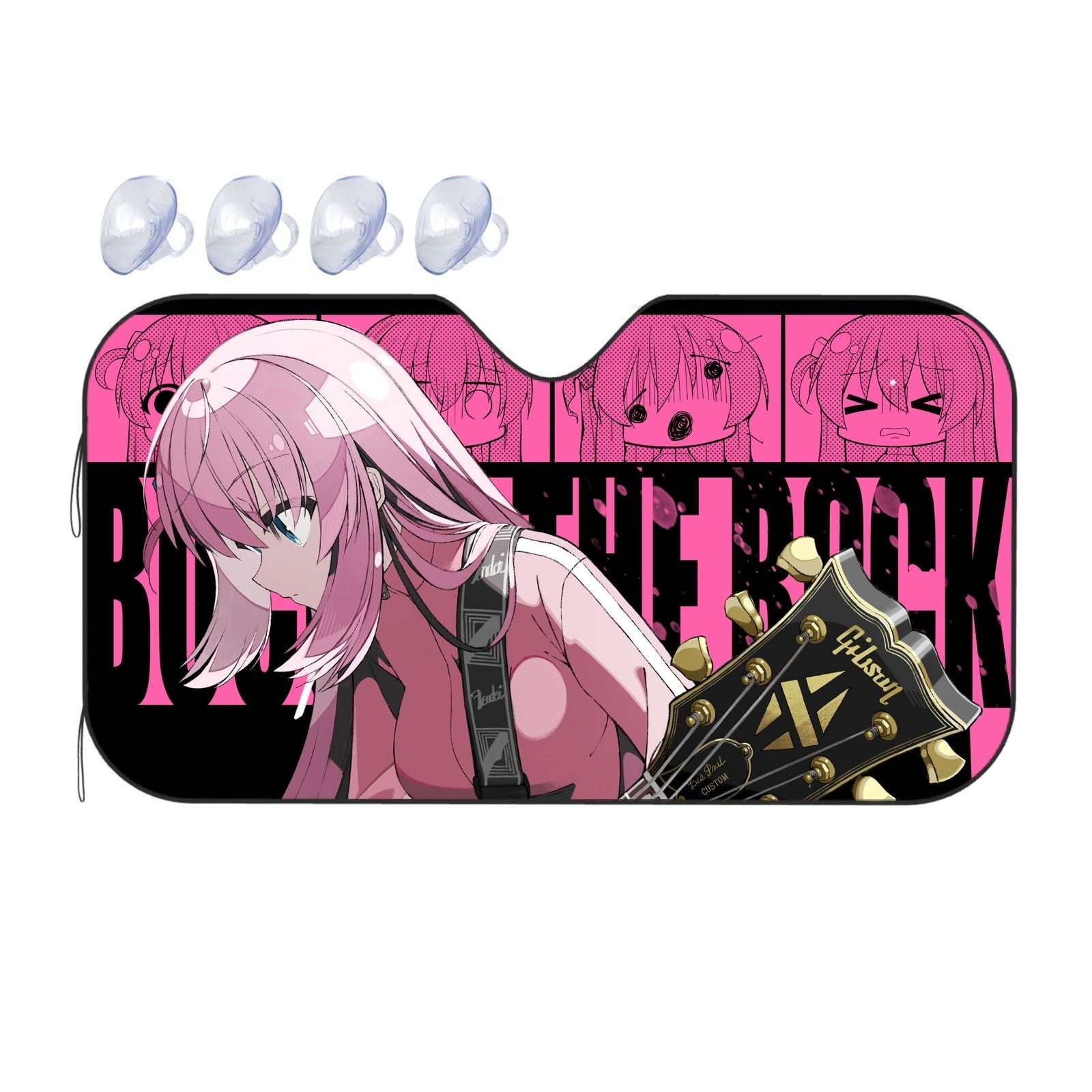 Anime Bocchi the Rock Car Sunshade