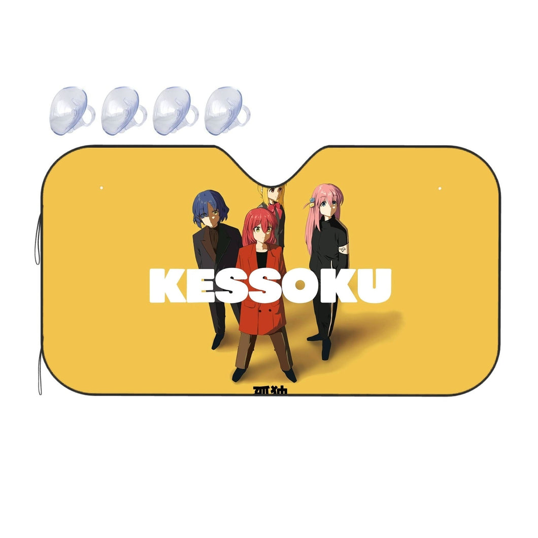 Anime Bocchi the Rock Car Sunshade