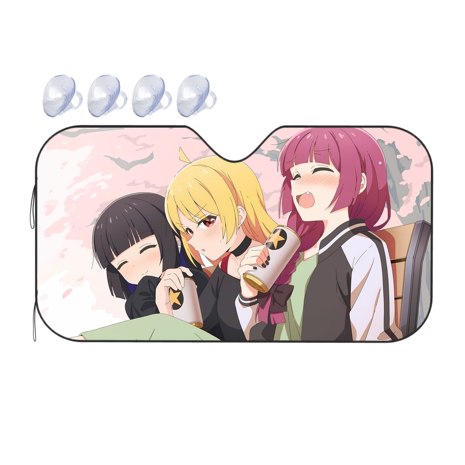 Anime Bocchi the Rock Car Sunshade