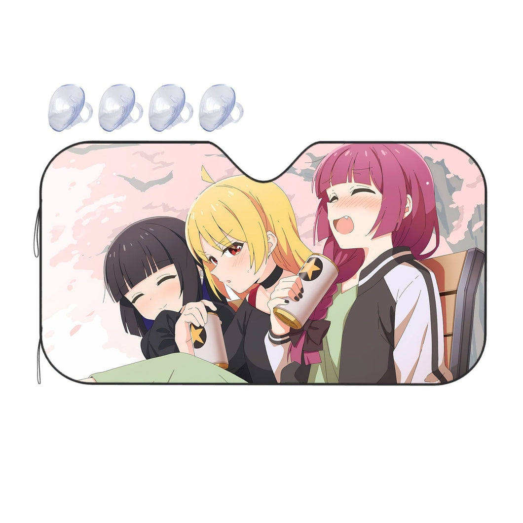 Anime Bocchi the Rock Car Sunshade