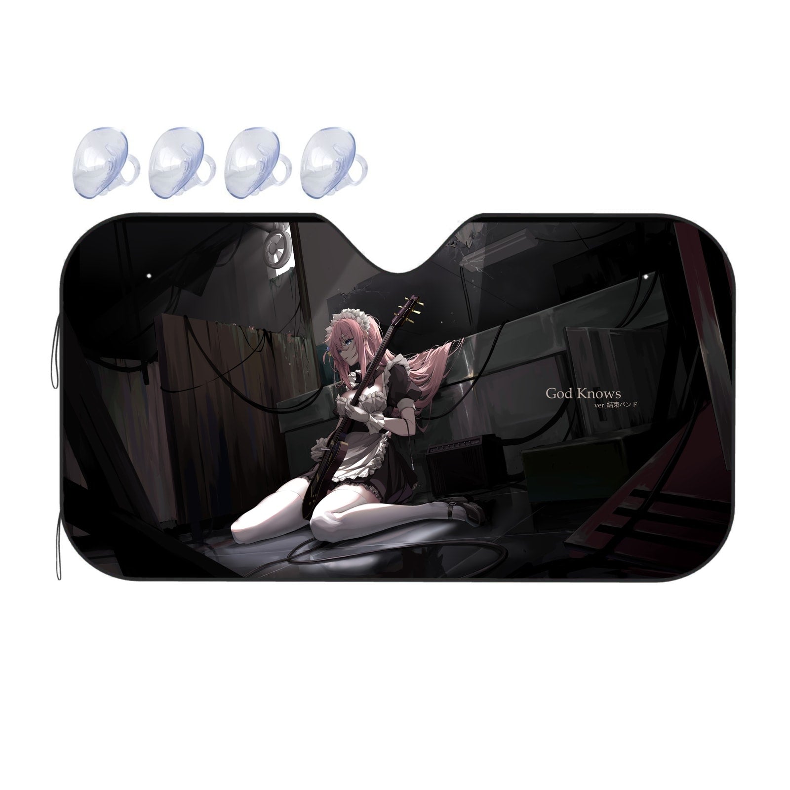 Anime Bocchi the Rock Car Sunshade