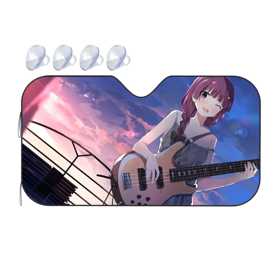 Anime Bocchi the Rock Car Sunshade